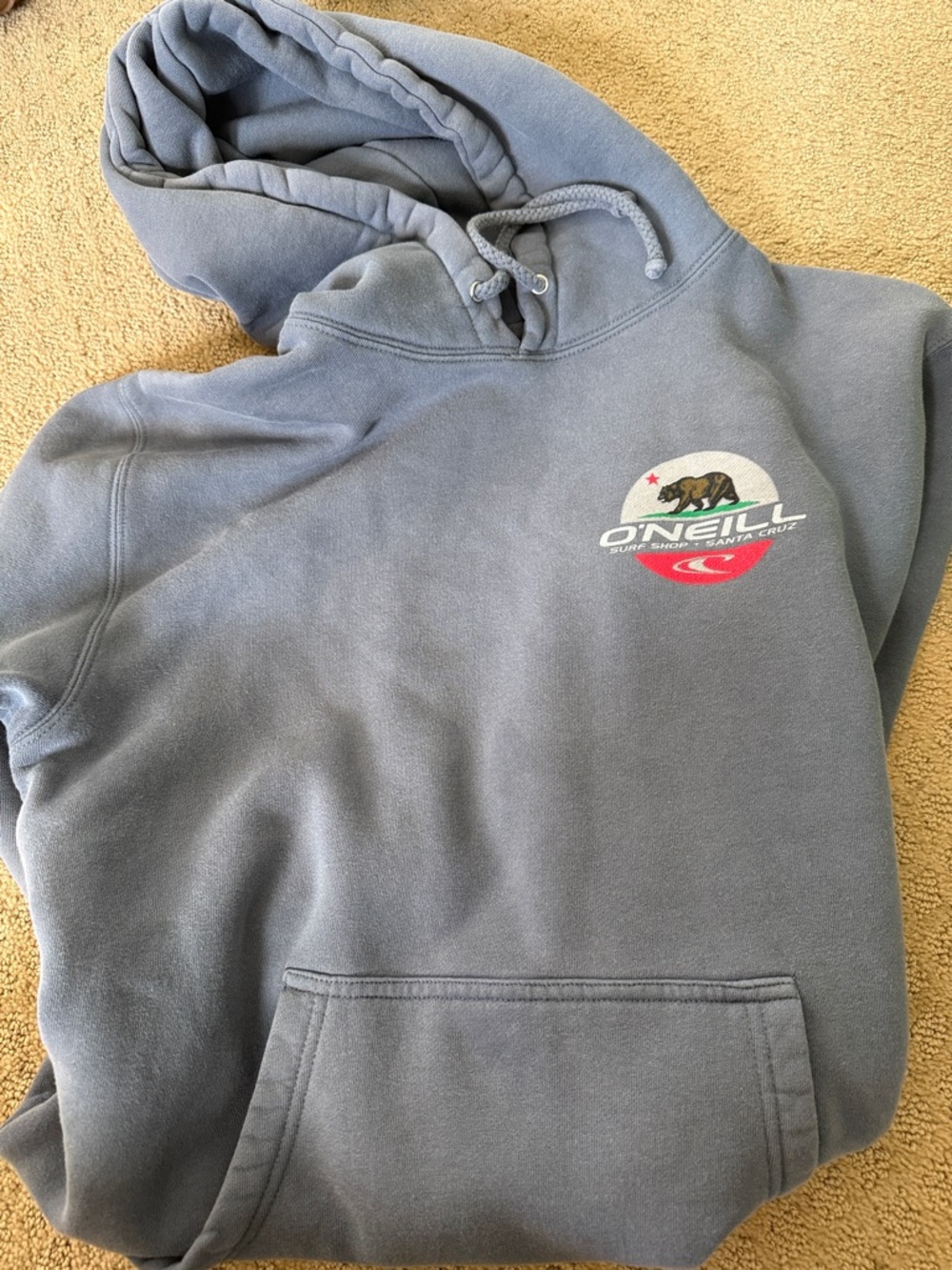 O'Neill Men's Hooded Sweatshirt in Slate Blue